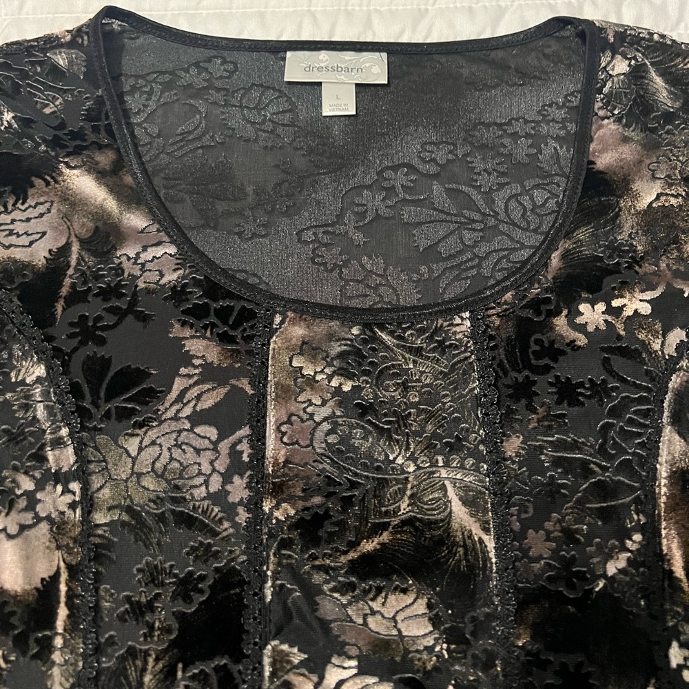 Dressbarn Blouse Size Large